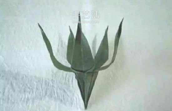 折紙花朵不可少！簡(jiǎn)單花萼的折紙方法圖解 -  rpnrmr.com