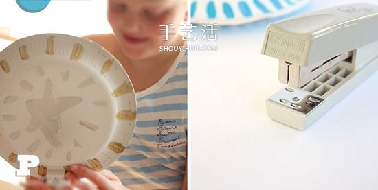 自制簡易手鼓的方法 怎么做紙盤手鼓的教程 -  rpnrmr.com