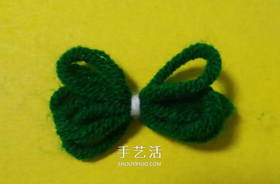 手工鉤針編織圣誕花環(huán)掛飾的方法圖解 -  rpnrmr.com