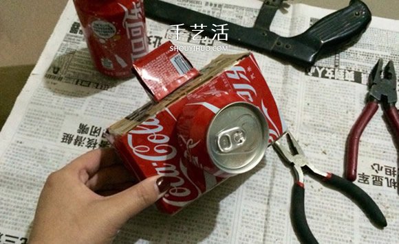 用易拉罐做相機模型 自制簡易玩具相機方法 -  rpnrmr.com