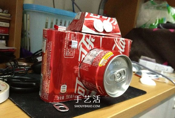 用易拉罐做相機模型 自制簡易玩具相機方法 -  rpnrmr.com