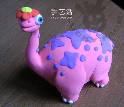 恐龍也能這么可愛！卡通橡皮泥恐龍手工制作 -  rpnrmr.com