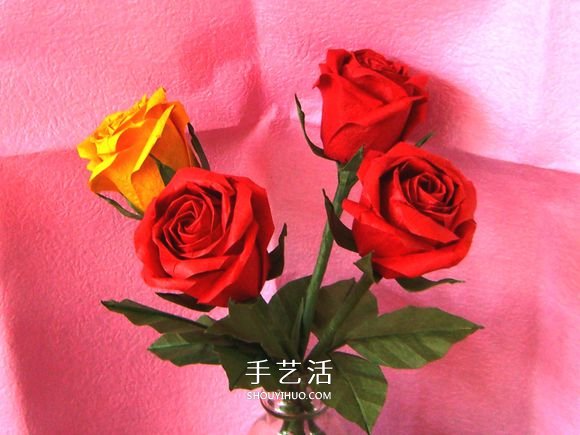 怎么折酒杯玫瑰的過(guò)程 詳細(xì)酒杯玫瑰折紙實(shí)拍 -  rpnrmr.com