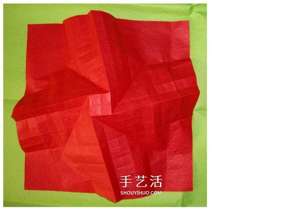 怎么折酒杯玫瑰的過(guò)程 詳細(xì)酒杯玫瑰折紙實(shí)拍 -  rpnrmr.com