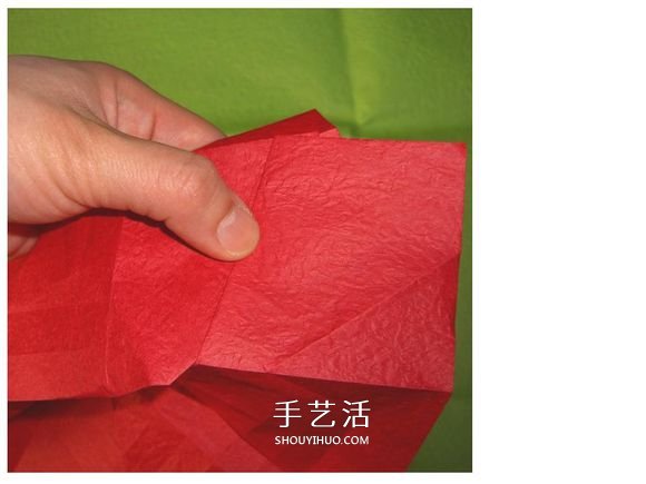 怎么折酒杯玫瑰的過(guò)程 詳細(xì)酒杯玫瑰折紙實(shí)拍 -  rpnrmr.com