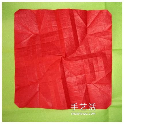 怎么折酒杯玫瑰的過(guò)程 詳細(xì)酒杯玫瑰折紙實(shí)拍 -  rpnrmr.com