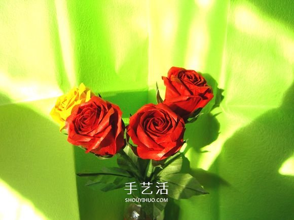 怎么折酒杯玫瑰的過(guò)程 詳細(xì)酒杯玫瑰折紙實(shí)拍 -  rpnrmr.com