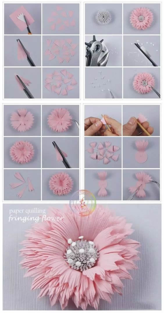 手工紙花怎么做 超多美麗紙花制作圖解大全 -  rpnrmr.com