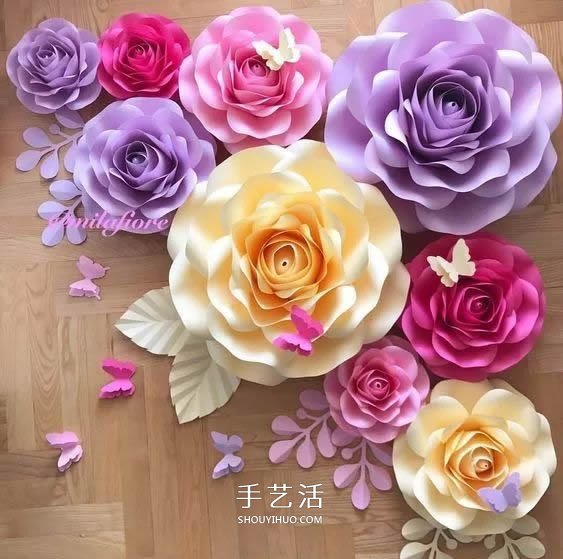手工紙花怎么做 超多美麗紙花制作圖解大全 -  rpnrmr.com