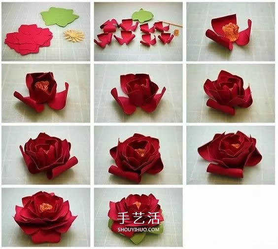 手工紙花怎么做 超多美麗紙花制作圖解大全 -  rpnrmr.com