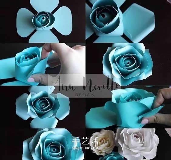 手工紙花怎么做 超多美麗紙花制作圖解大全 -  rpnrmr.com