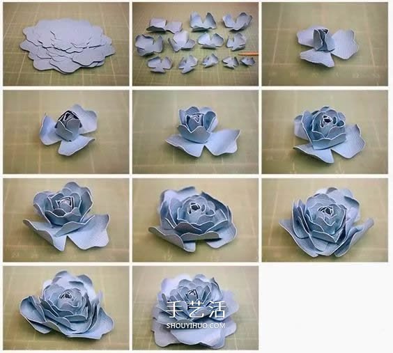 手工紙花怎么做 超多美麗紙花制作圖解大全 -  rpnrmr.com