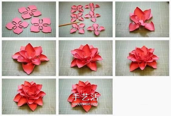 手工紙花怎么做 超多美麗紙花制作圖解大全 -  rpnrmr.com