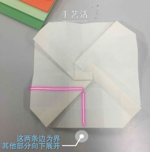 花心改良版川崎玫瑰花的折法圖解 適合初學(xué)者 -  rpnrmr.com