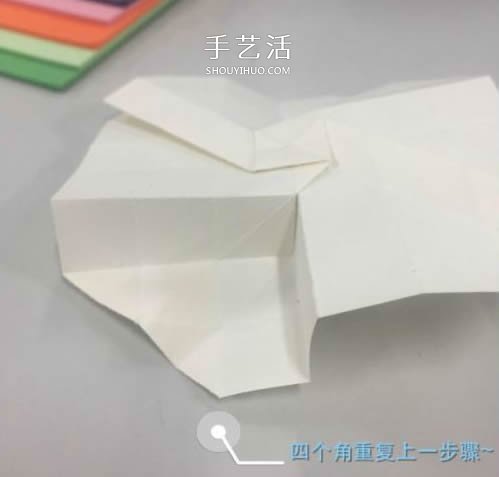 花心改良版川崎玫瑰花的折法圖解 適合初學(xué)者 -  rpnrmr.com
