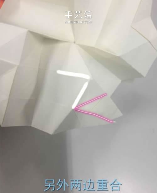 花心改良版川崎玫瑰花的折法圖解 適合初學(xué)者 -  rpnrmr.com