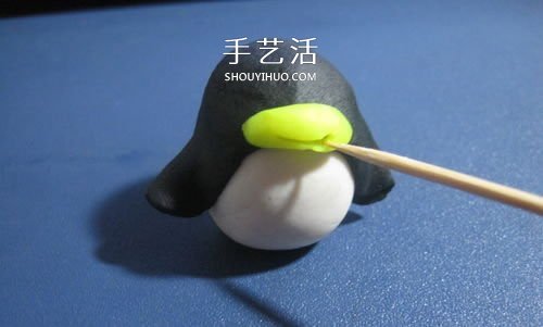 忘不了的可愛卡通形象 QQ企鵝橡皮泥手工制作 -  rpnrmr.com