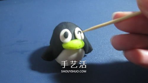 忘不了的可愛卡通形象 QQ企鵝橡皮泥手工制作 -  rpnrmr.com