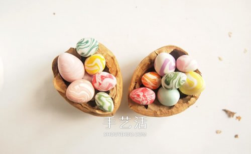 超可愛的粘土飾品 超輕粘土DIY制作復(fù)活節(jié)彩蛋 -  rpnrmr.com