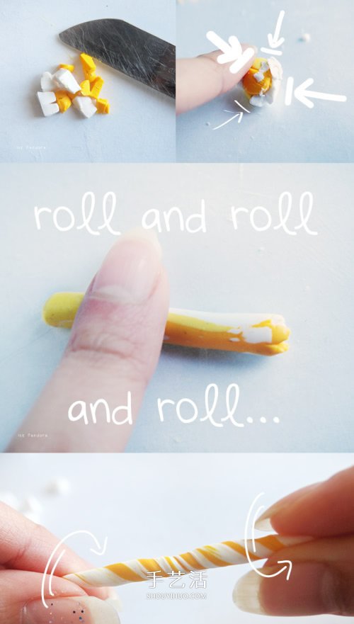 超可愛的粘土飾品 超輕粘土DIY制作復(fù)活節(jié)彩蛋 -  rpnrmr.com
