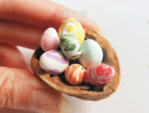超可愛的粘土飾品 超輕粘土DIY制作復(fù)活節(jié)彩蛋 -  rpnrmr.com