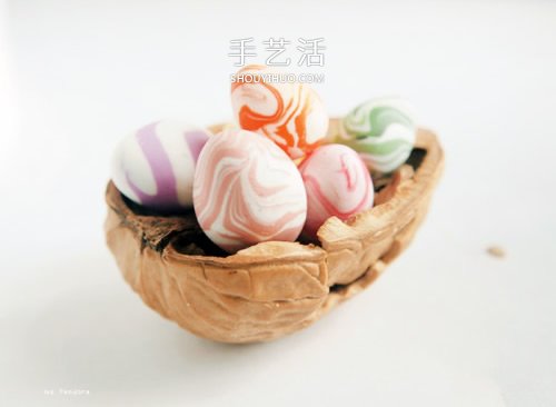 超可愛的粘土飾品 超輕粘土DIY制作復(fù)活節(jié)彩蛋 -  rpnrmr.com