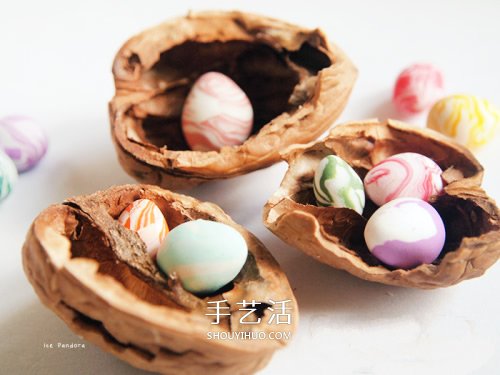 超可愛的粘土飾品 超輕粘土DIY制作復(fù)活節(jié)彩蛋 -  rpnrmr.com