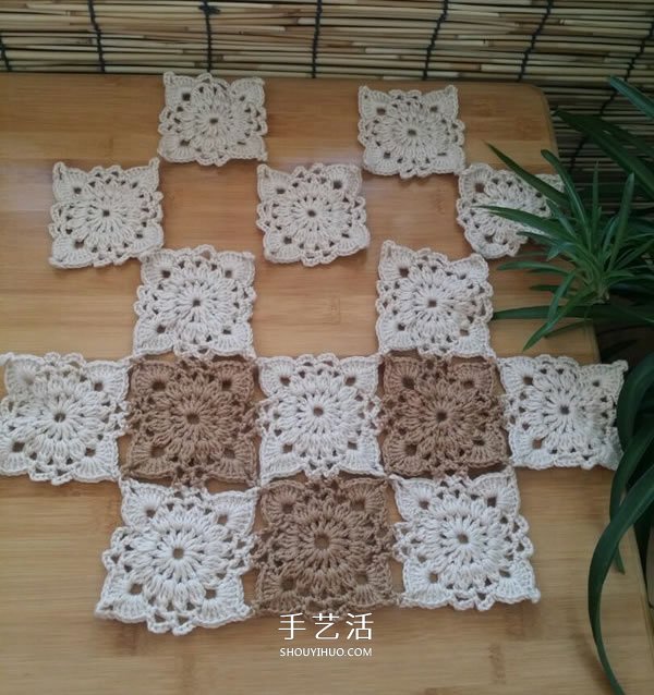 由單元花組合而成！手工鉤針編織漂亮毯子圖解 -  rpnrmr.com