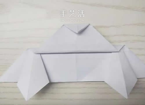 幼兒園簡(jiǎn)單折紙教程 可愛小飛碟的折法圖解 -  rpnrmr.com