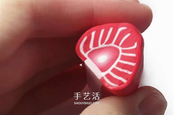 粘土草莓切片制作步驟圖解 做一個超逼真蛋糕 -  rpnrmr.com