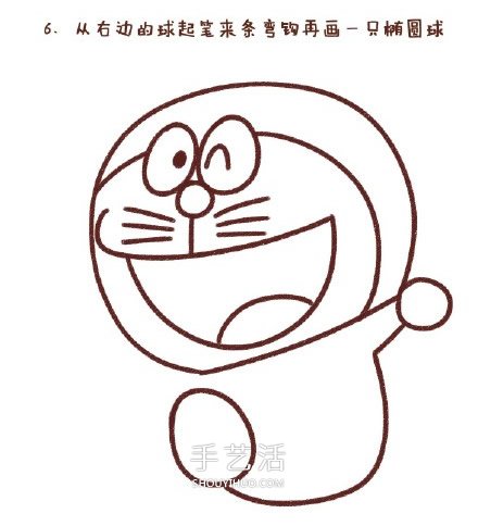 哆啦A夢(mèng)簡(jiǎn)筆畫(huà)圖片步驟 哆啦A夢(mèng)簡(jiǎn)筆畫(huà)帶顏色 -  rpnrmr.com