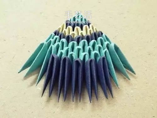 三角插小魚折法圖解 簡單熱帶小魚用三角插做 -  rpnrmr.com