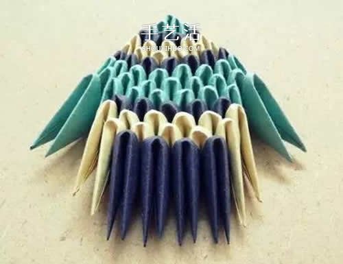 三角插小魚折法圖解 簡單熱帶小魚用三角插做 -  rpnrmr.com