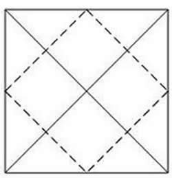 折紙基礎(chǔ)教程：八邊形紙的制作方法圖解 -  rpnrmr.com