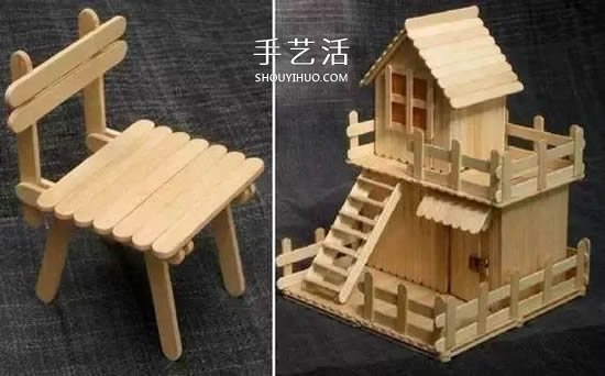 超多雪糕棍廢物利用圖片 帶大家重溫童年快樂(lè) -  rpnrmr.com