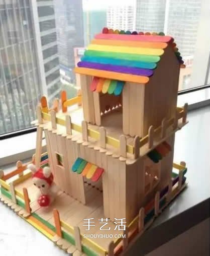 超多雪糕棍廢物利用圖片 帶大家重溫童年快樂(lè) -  rpnrmr.com