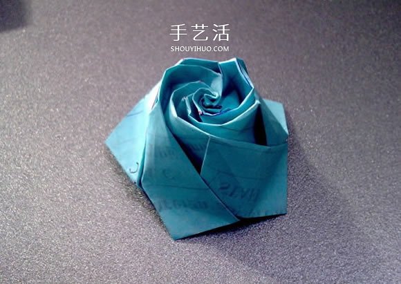 五瓣玫瑰花的折法圖解 比川崎玫瑰更好看！ -  rpnrmr.com