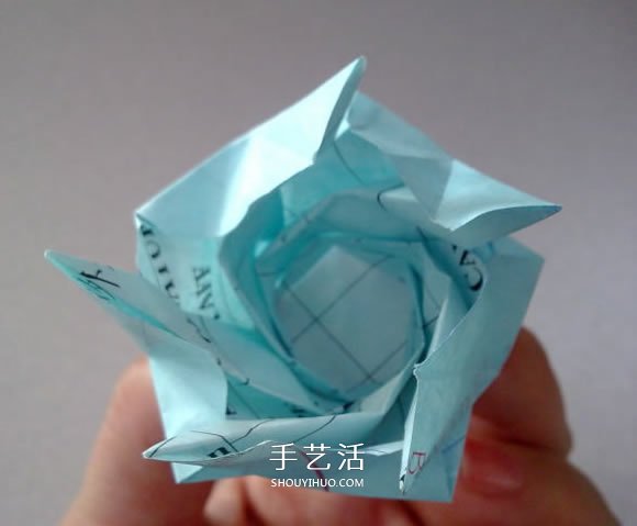 五瓣玫瑰花的折法圖解 比川崎玫瑰更好看！ -  rpnrmr.com