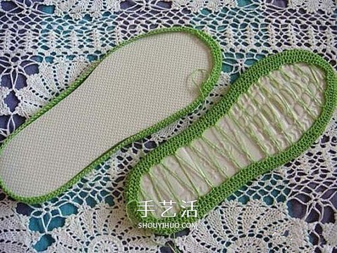 色彩活潑拖鞋的織法 手工編織人字拖鞋圖解 -  rpnrmr.com