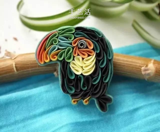 宛如精美衍紙！俄羅斯姑娘的迷人軟陶動(dòng)物作品 -  rpnrmr.com