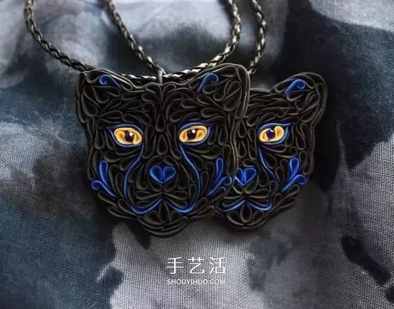 宛如精美衍紙！俄羅斯姑娘的迷人軟陶動(dòng)物作品 -  rpnrmr.com