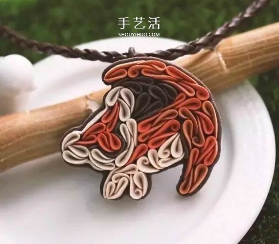 宛如精美衍紙！俄羅斯姑娘的迷人軟陶動(dòng)物作品 -  rpnrmr.com