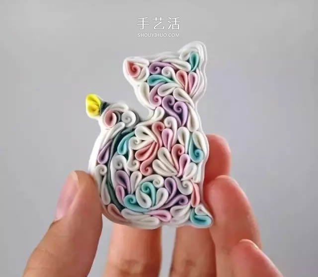 宛如精美衍紙！俄羅斯姑娘的迷人軟陶動(dòng)物作品 -  rpnrmr.com