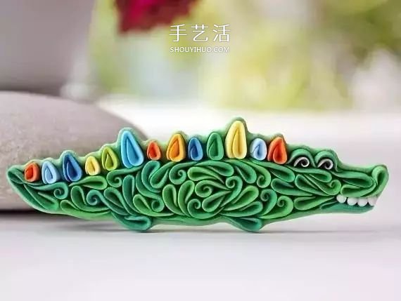宛如精美衍紙！俄羅斯姑娘的迷人軟陶動(dòng)物作品 -  rpnrmr.com