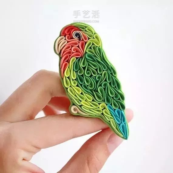 宛如精美衍紙！俄羅斯姑娘的迷人軟陶動(dòng)物作品 -  rpnrmr.com