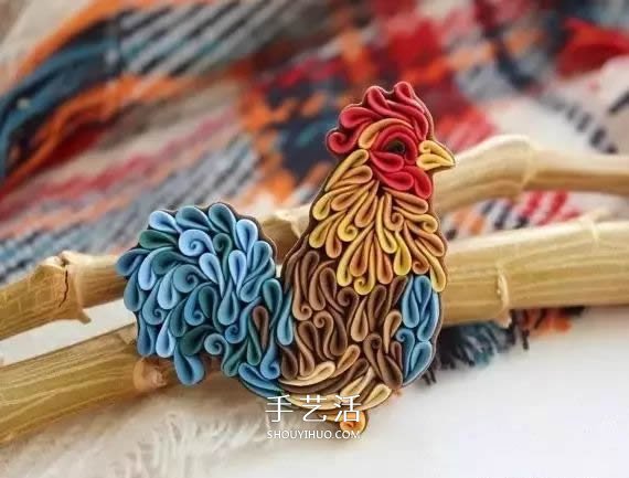 宛如精美衍紙！俄羅斯姑娘的迷人軟陶動(dòng)物作品 -  rpnrmr.com