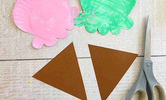 用紙盤制作冰激凌的方法 幼兒園手工做冰激凌 -  rpnrmr.com