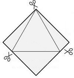 折紙基礎(chǔ)教程：3種方法讓你做出等邊三角形紙 -  rpnrmr.com