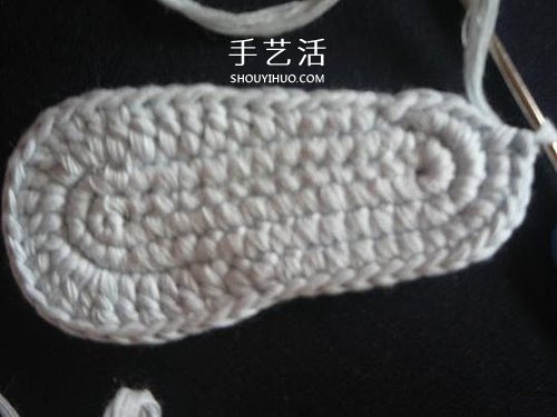 寶寶保暖毛線鞋的編法 手工編織嬰兒鞋圖解 -  rpnrmr.com