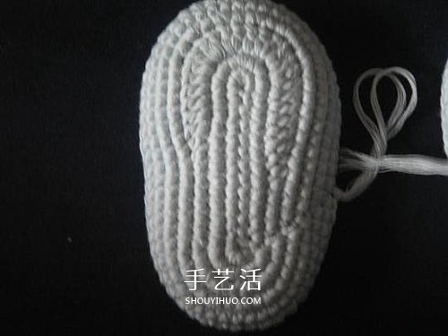 寶寶保暖毛線鞋的編法 手工編織嬰兒鞋圖解 -  rpnrmr.com